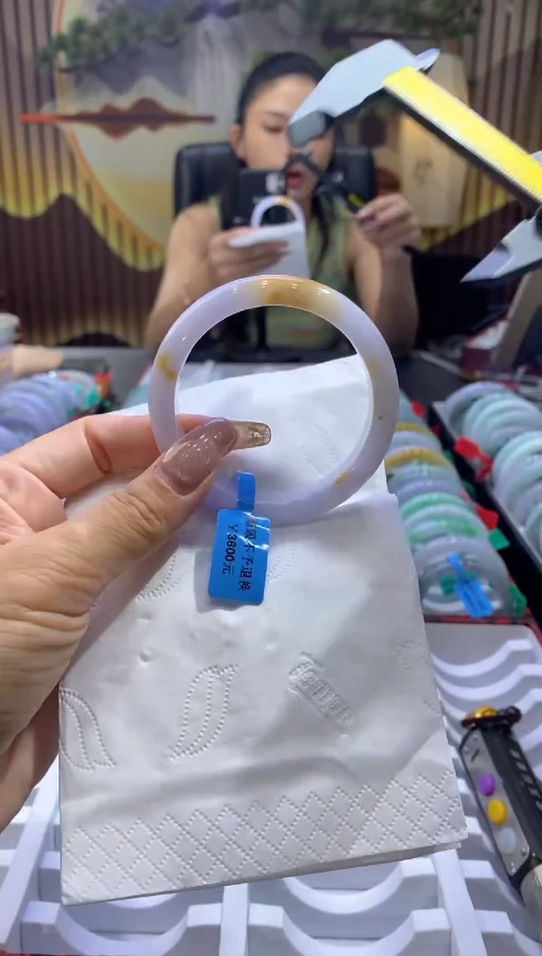 未镶嵌手镯翡翠00003619