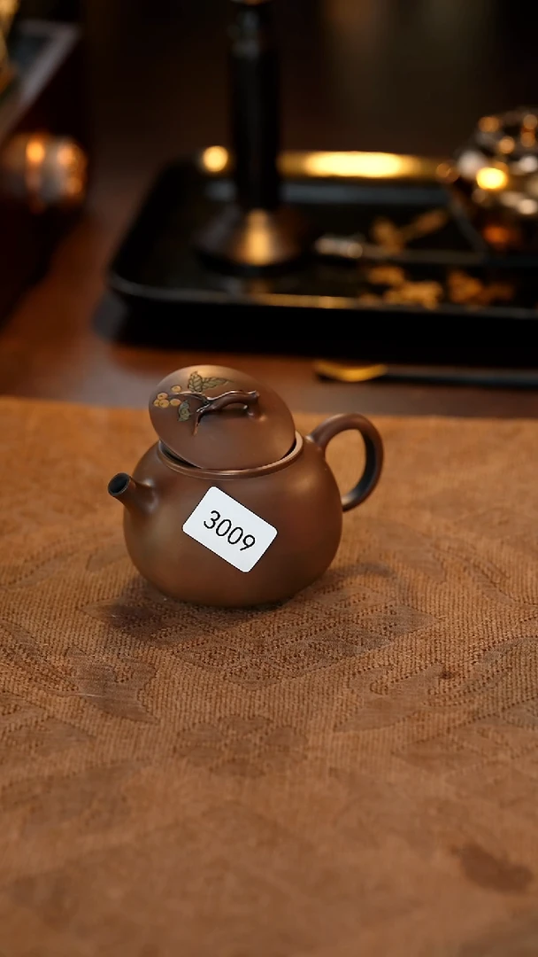 【闪购商品】雲梦茶器紫陶小壶3009