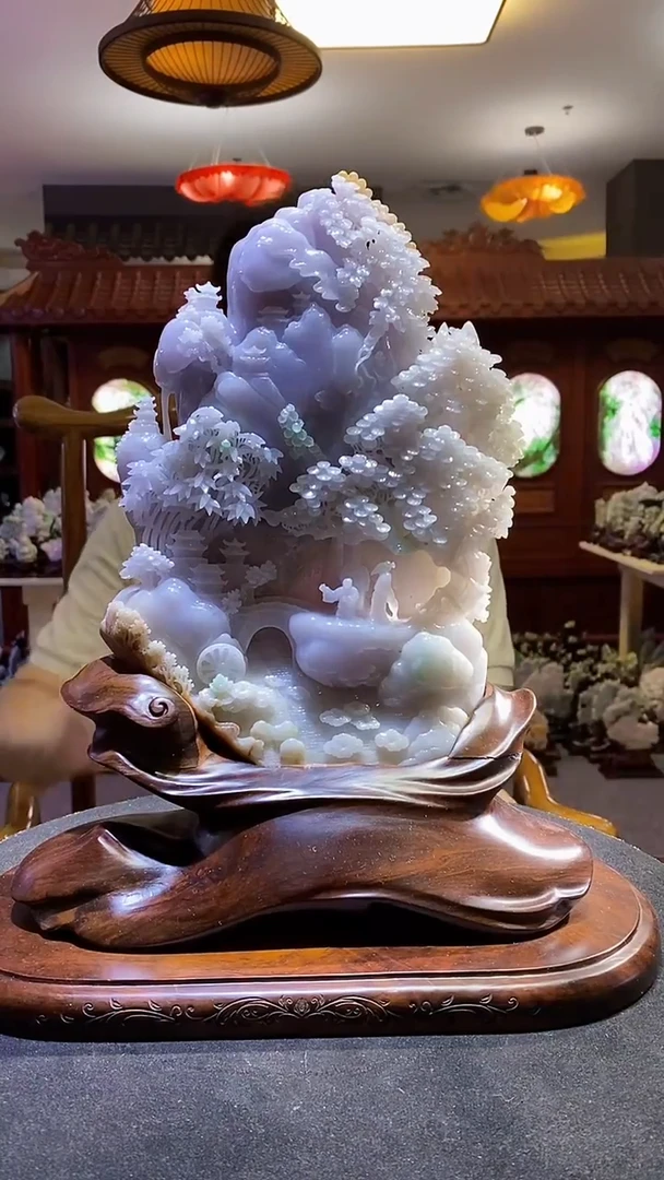 未镶嵌定制翡翠你*哦03/1010/W/山水