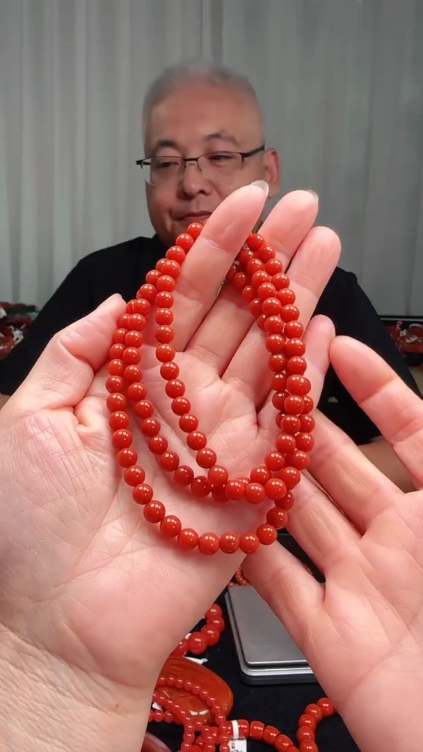 未镶嵌多样性发一件南红玛瑙【云端】6mm保山圆珠多圈