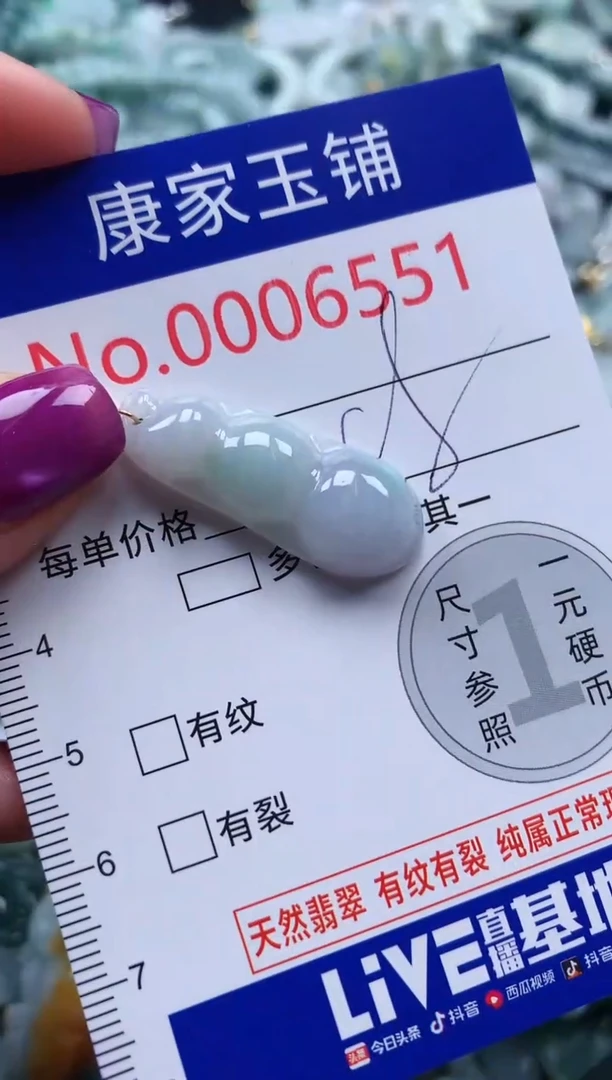 颈饰未镶嵌翡翠6551