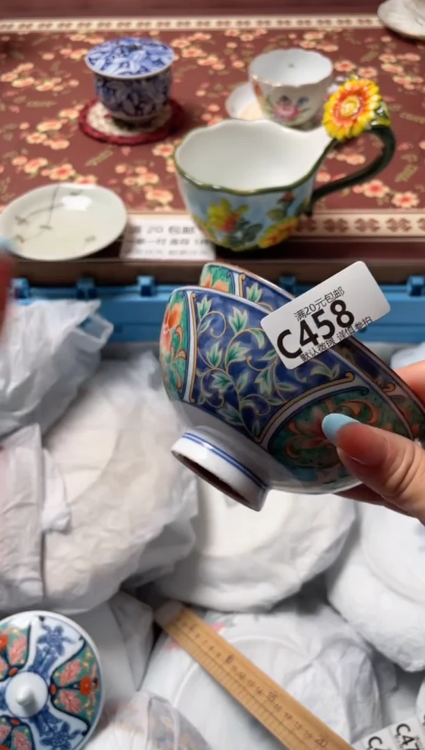 瓷片凤*瓷器瓷器C458