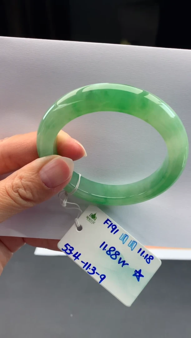 未镶嵌手镯翡翠翡翠自带#送人#，假一赔三