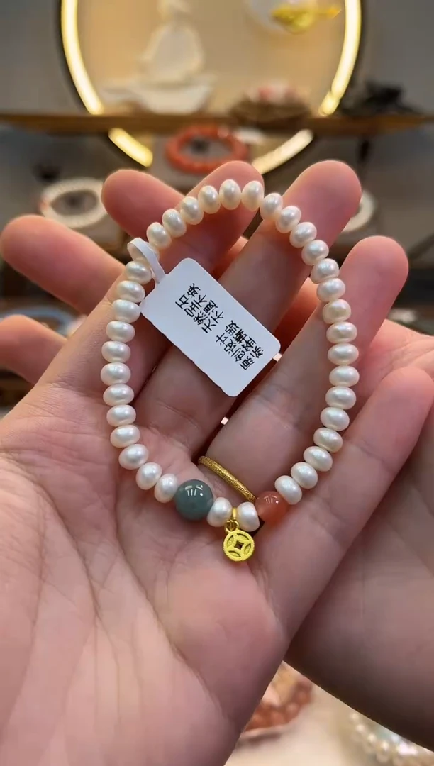 未镶嵌手绳淡水珍珠货969