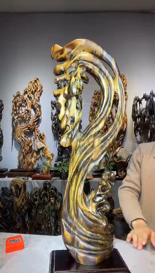 【闪购商品】金丝楠金丝楠小叶桢楠随行摆件6