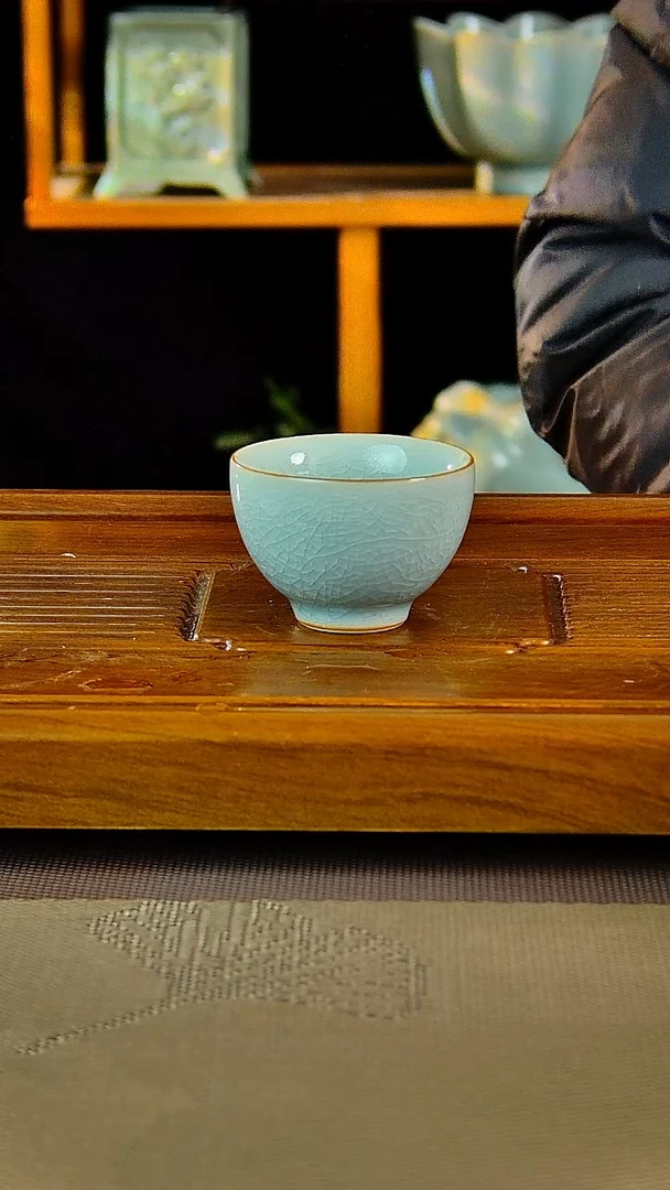 【闪购商品】婷婷专属闪购原款原釉汝瓷福利杯