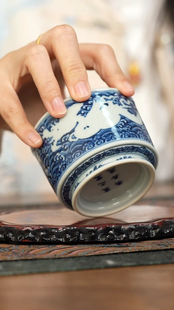 【闪购商品】宣之堂 龙纹容天杯