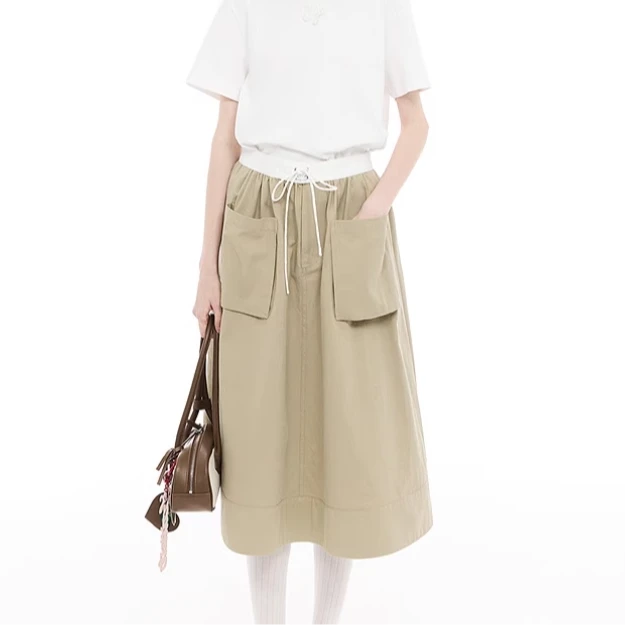 29.半身裙2025春季新款工装风