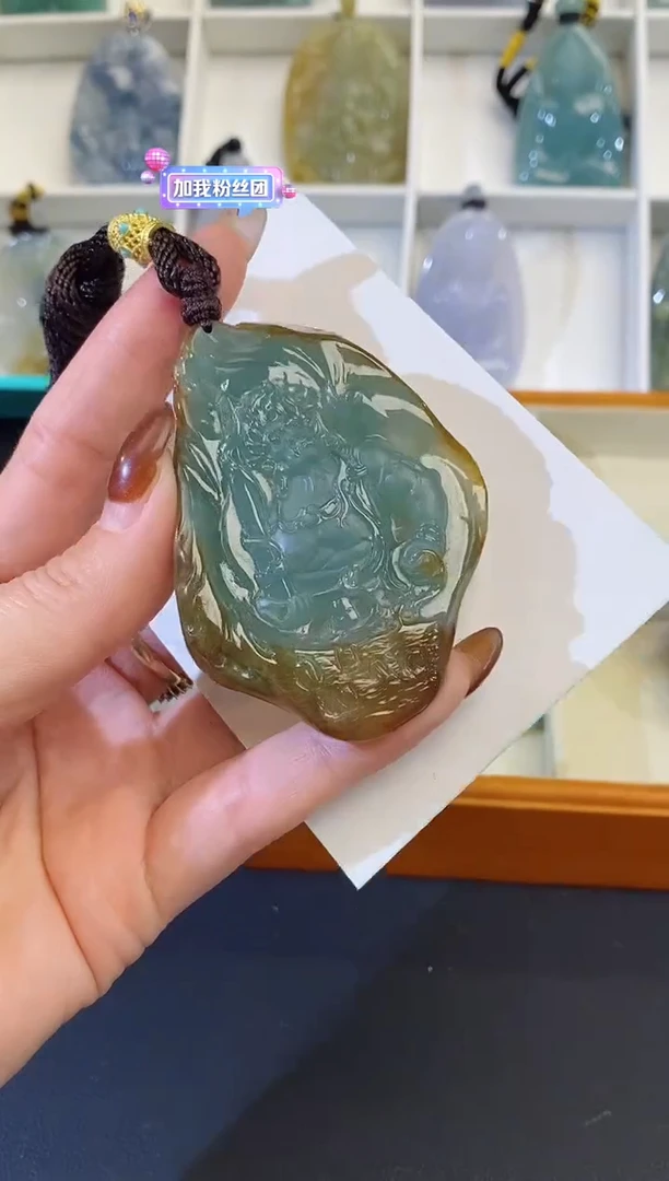 颈饰未镶嵌翡翠缅甸天然A货翡翠