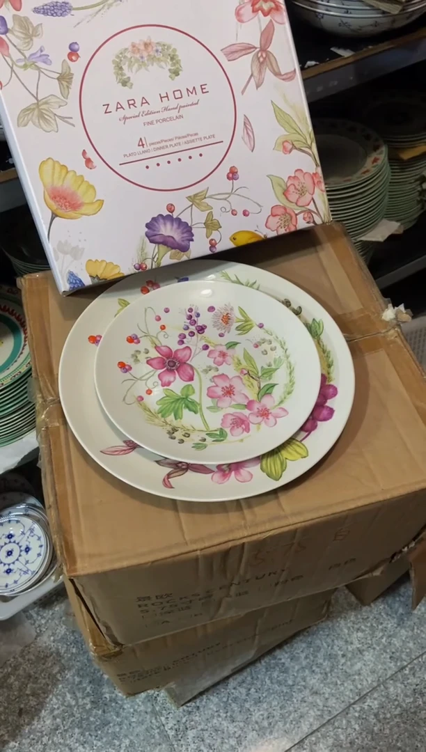 瓷陶瓷原单CC024餐具两件套