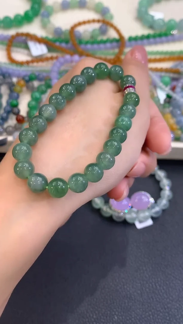 未镶嵌手串翡翠w65