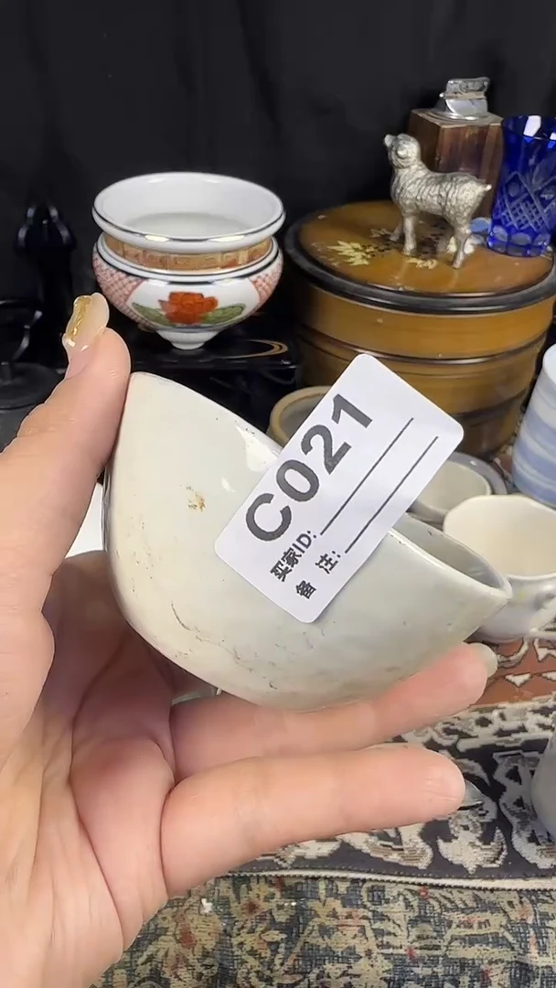 瓷片捌*柒陶瓷021