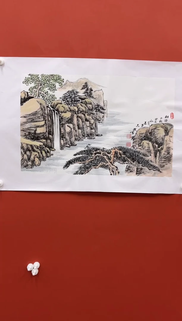 国画解志斌国画纯手绘