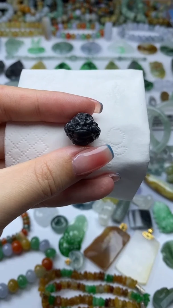 未镶嵌定制翡翠毛货定制不退不换