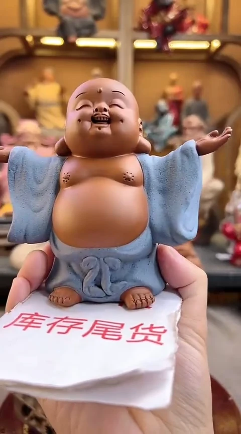 紫砂茶宠器闵茶宠摆件