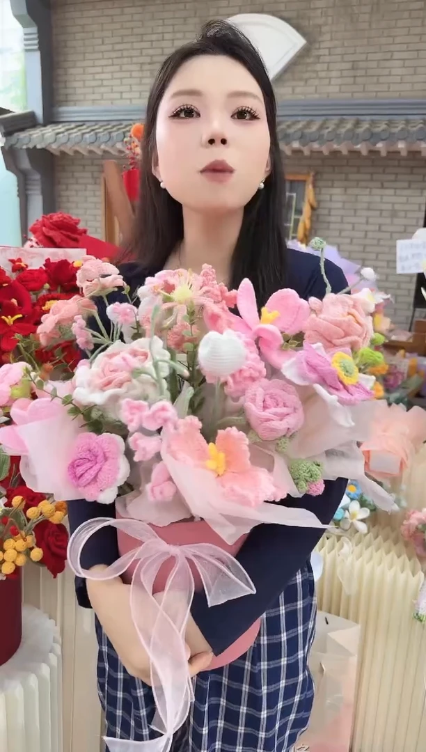 非遗手工定制花束，孤品清仓！！