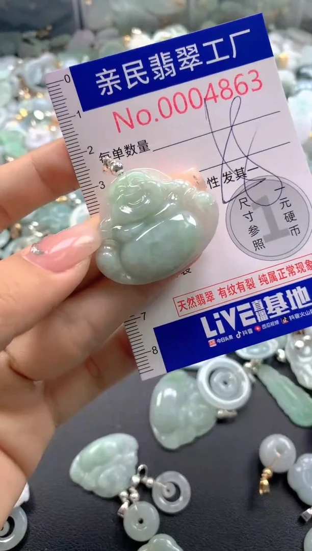 颈饰未镶嵌翡翠4863