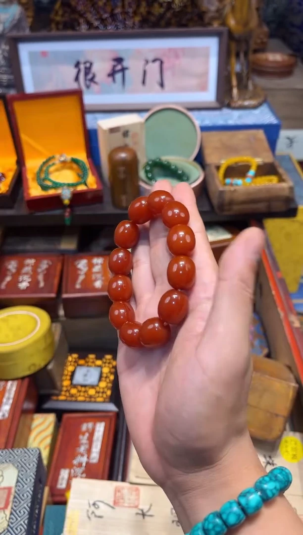 未镶嵌蜜蜡裸石L老七专属高端精品65