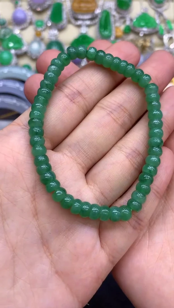 未镶嵌手串翡翠99-中国好珍宝