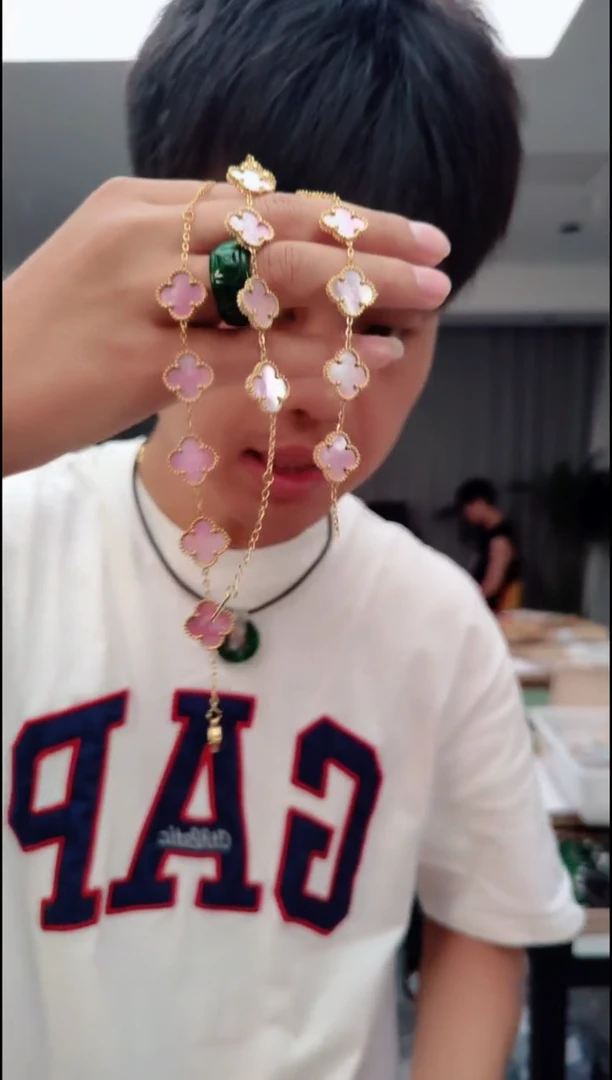 无合金26110四叶草手串