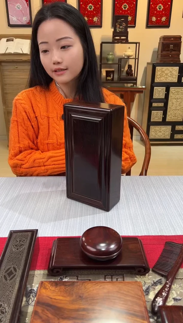 紫檀木类成套家具全独板机关盒