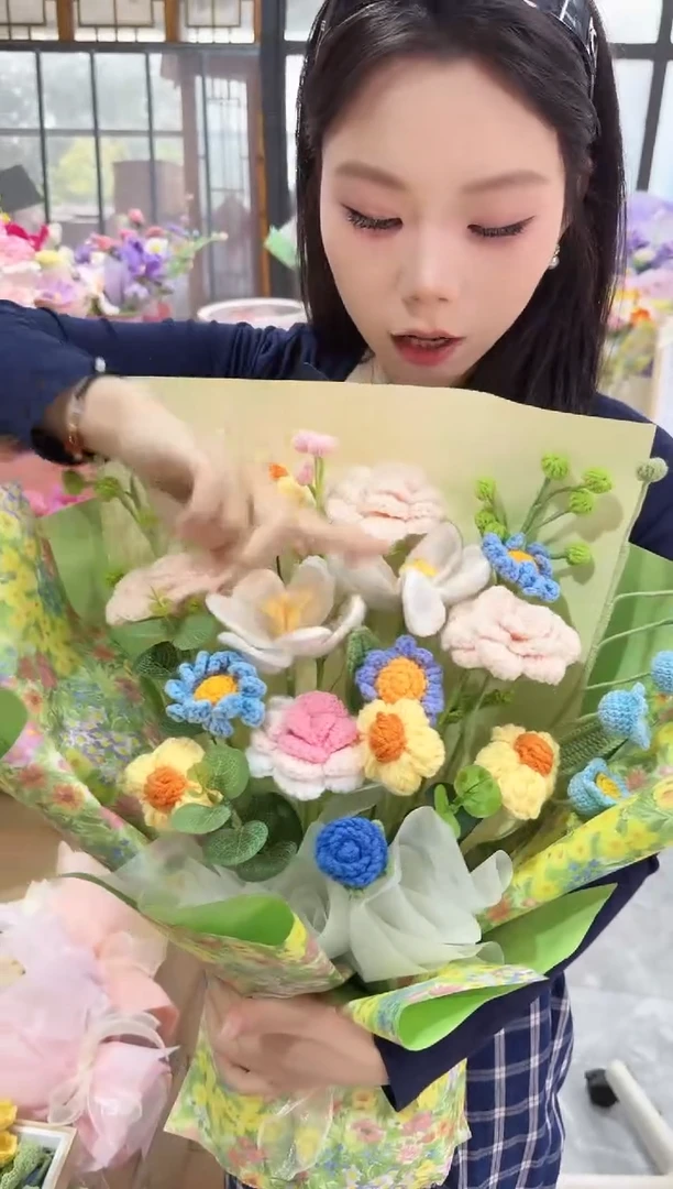 非遗手工定制花束，孤品清仓！！