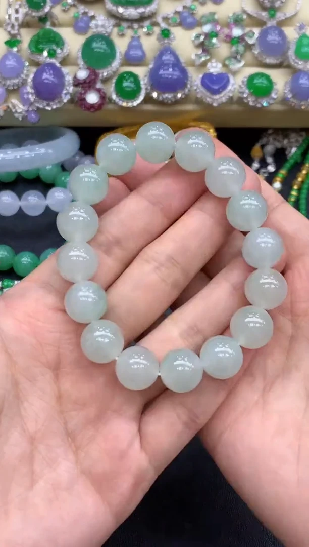 未镶嵌手串翡翠329-中国好珍宝