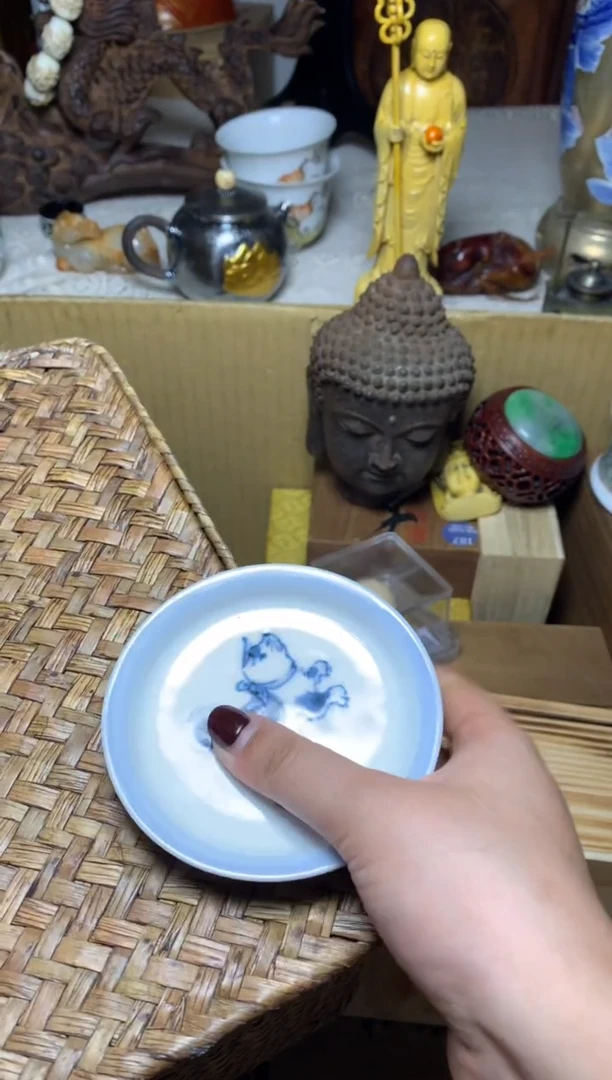 紫砂盖碗瓷器默认微瑕瓷器