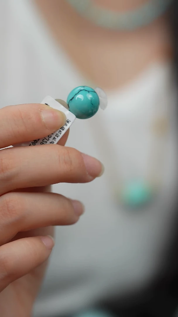 未镶嵌绿松石H49（多样性发一件）单珠