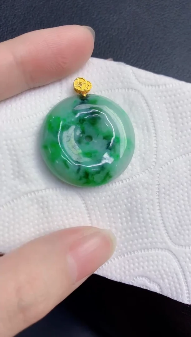 颈饰未镶嵌翡翠天然翡翠缅甸A货