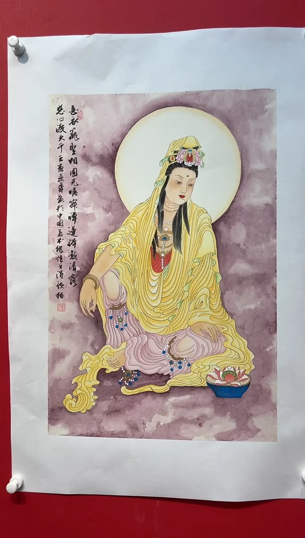 国画画家陆远华纯手绘原作