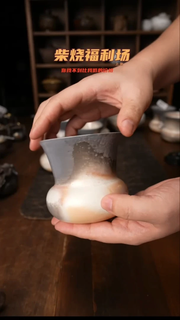 612柴窑裸烧自然落灰