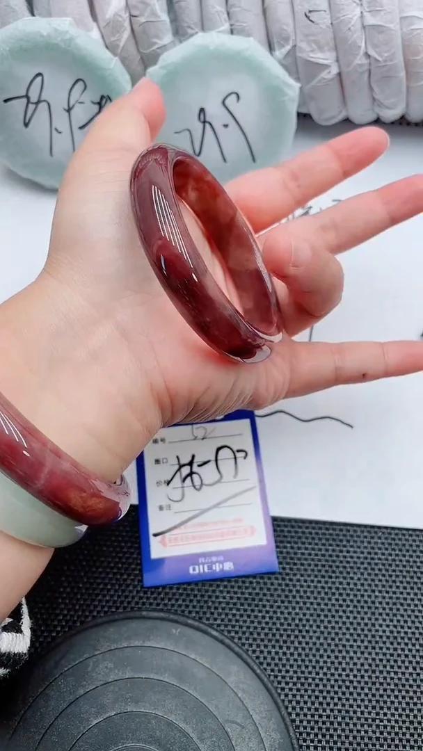 未镶嵌手镯石英质玉52-55-56