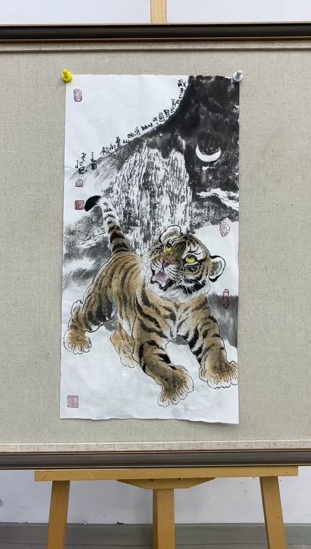 纸本1王堤老师国画作品