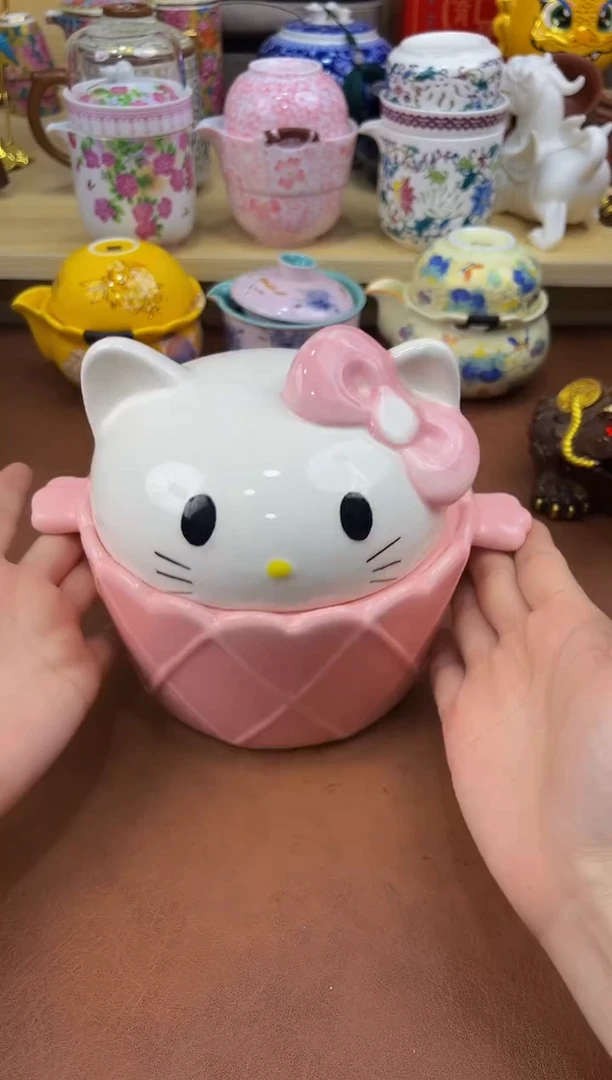 陶瓷茶具摆件旅行套组