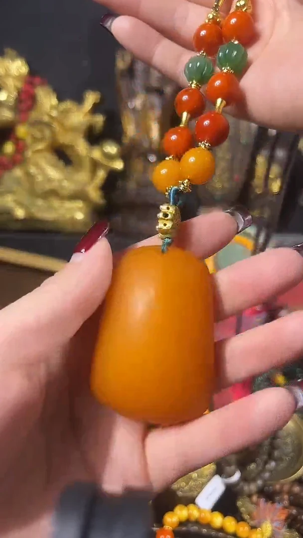 【闪购商品】蜜蜡颈饰未镶嵌蜜蜡吊坠54