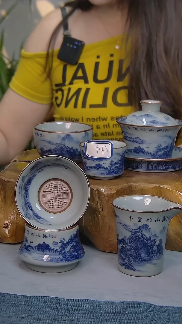 简装家用款8件套 陶瓷家用茶具系列