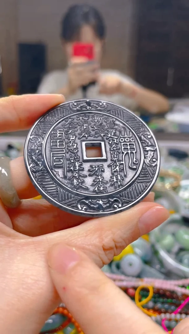 翡翠未镶嵌颈饰/K/翡翠A货一图一物