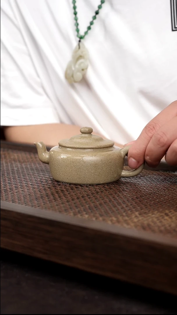 茶壶紫砂青段蓄帽