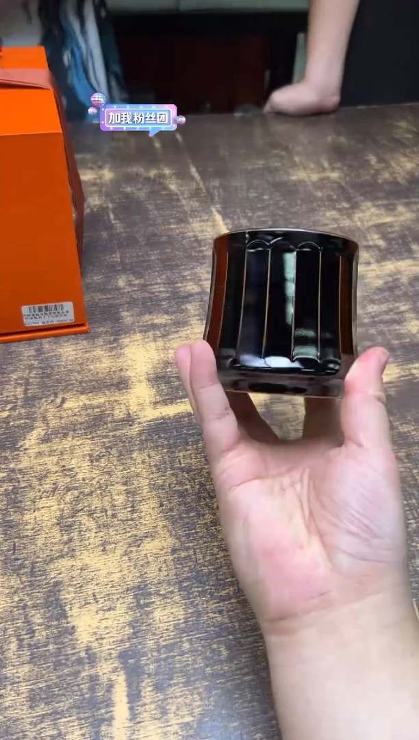煜*黄灿墨玉威士忌杯