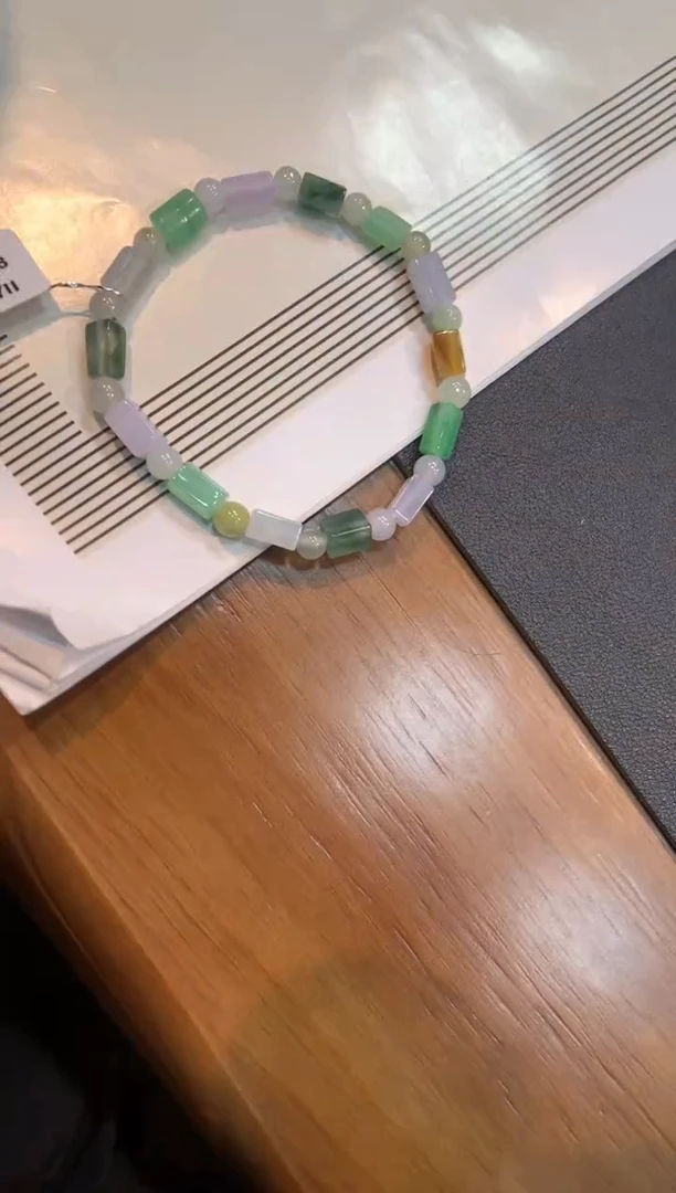 未镶嵌手串翡翠手串