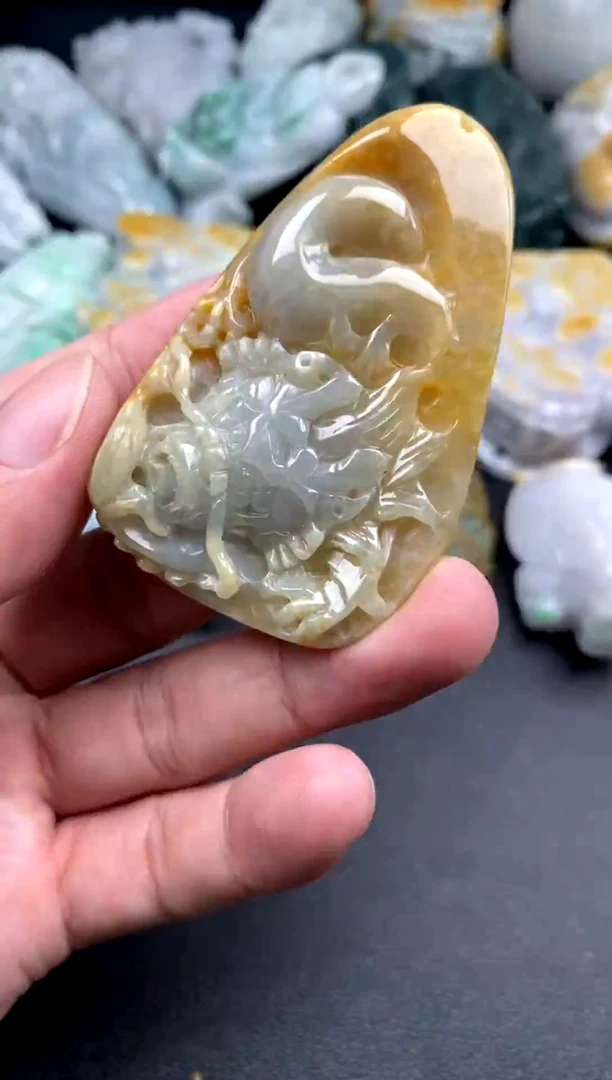 吊坠(不含链)未镶嵌翡翠1