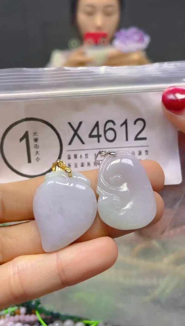 颈饰未镶嵌翡翠/X/翡翠A货，一件也是批发价