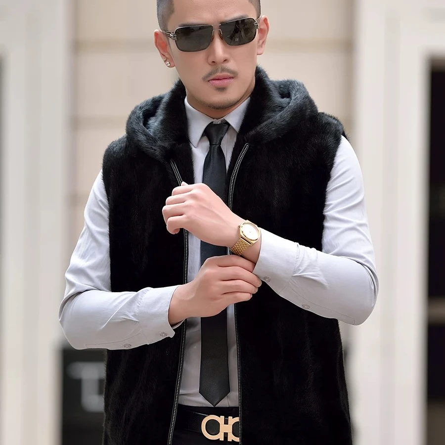 貂王专属【男款马甲】冬季加绒加厚外套男士经典款式马甲时尚休闲