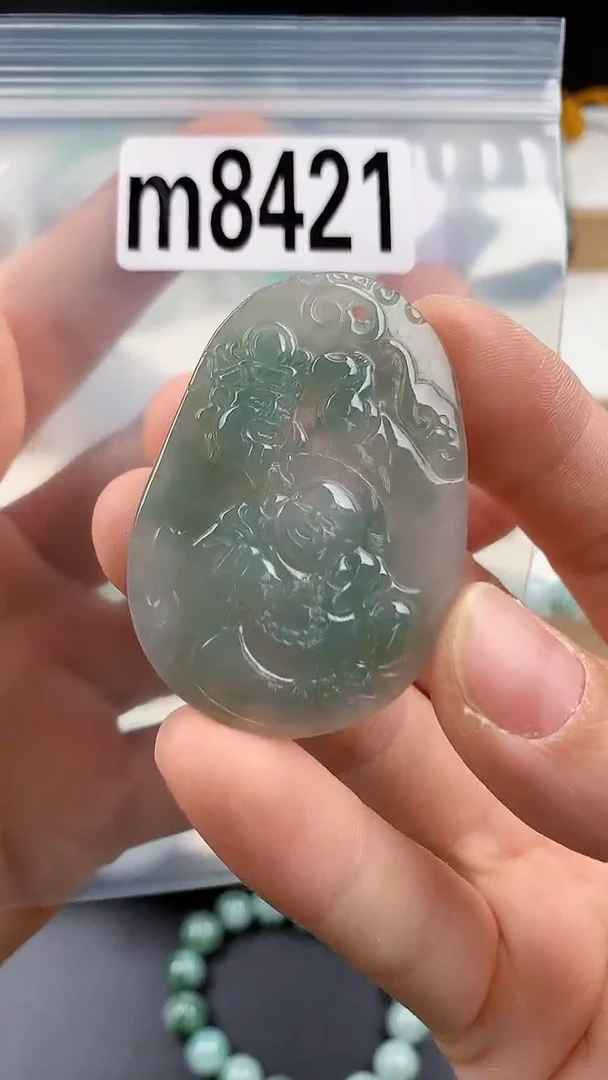 颈饰未镶嵌翡翠天然翡翠吊坠挂件