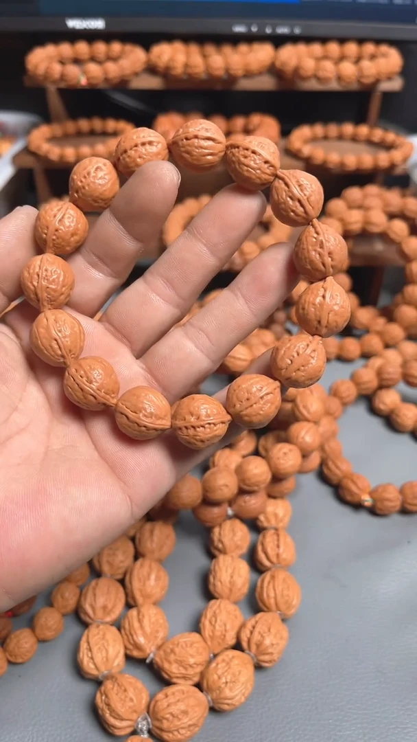 【闪购商品】文玩核桃吊坠文玩手串