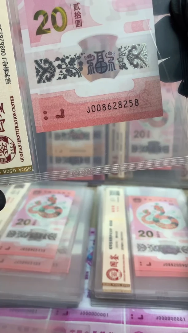 【闪购商品】塑料蛇钞 真钞【单张】8258