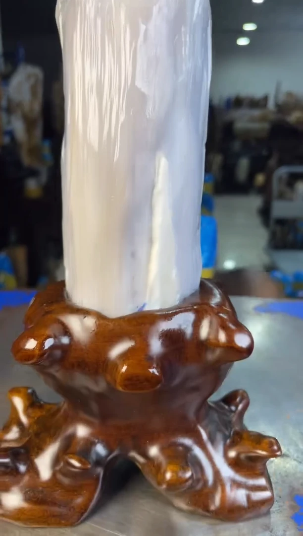 未镶嵌摆件硅化玉8