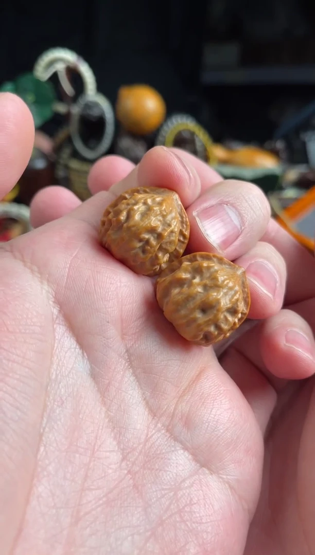 【闪购商品】文玩核桃把件王胖子文玩工作室黄蜡皮小蛤蟆