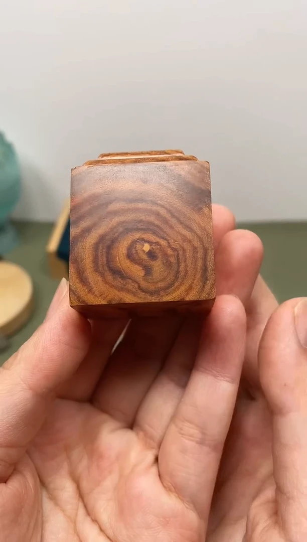 【闪购商品】黄花梨/降香黄檀木艺海南黄花梨30x35印章素